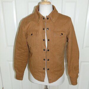FIRST MFG CO  BRAWN  20 OUNCE  RAW CANVAS  SHIRT/JACKET SMALL